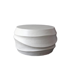 โต๊ะกาแฟคอนกรีตอเนกประสงค์โต๊ะข้างโซฟาเฟอร์นิเจอร์ห้องรับแขกในบ้านปรับแต่งได้สไตล์เวียดนาม - Product Image 4