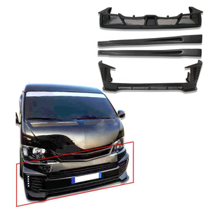 Nuevo Kit de Carrocería para Toyota <span class=keywords><strong>Hiace</strong></span> Serie 200 2014-2018, Labio Delantero con Luz LED, Difusor Trasero, Faldones Laterales - Product Image 1