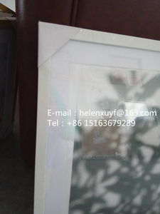 <span class=keywords><strong>Cadre</strong></span> <span class=keywords><strong>photo</strong></span> en résine plastique avec panneau en verre blanc <span class=keywords><strong>40x60</strong></span>, style classique <span class=keywords><strong>pour</strong></span> la décoration de la maison - Product Image 3