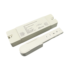 Controlador de tira LED de un solo color, atenuador LED inteligente inalámbrico de alto voltaje <span class=keywords><strong>RF</strong></span> 2.4G DHV001, 3 A, CA, CC, 110 - Product Image 2