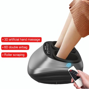 Masseur de pieds électrique enveloppant avec pétrissage Shiatsu, chauffage infrarouge et vibrations, favorisant la circulation sanguine - Product Image 4