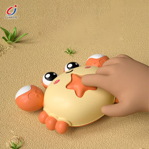 Giocattolo creativo di educazione precoce del granchio di Chengji interessante disegno colorato a forma di cartone animato stampa e Go giocattoli granchio - Product Image 3