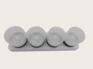 Bougie solaire d'extérieur, bougies chauffe-plat réutilisables, du crépuscule à l'aube, lumière blanche chaude, chauffe-plat solaire pour décoration de lanterne, lot de 4 - Product Image 3