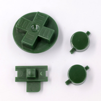 Kit de boutons personnalisables en plastique WEIAI pour Game Boy Classic (GB DMG) – Remplacement des boutons A, B et de la croix directionnelle