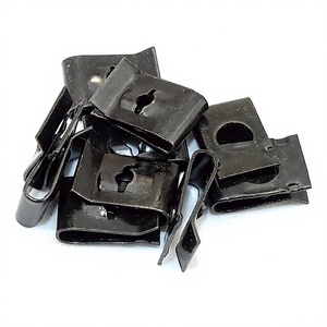 Clip Metálico para Placa de Matrícula 0017, Abrazadera en Forma de U Autorroscante para Reparación y Reemplazo de Guardabarros de Automóvil - Product Image 3