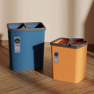 <span class=keywords><strong>Petite</strong></span> <span class=keywords><strong>poubelle</strong></span> <span class=keywords><strong>de</strong></span> salle <span class=keywords><strong>de</strong></span> bain <span class=keywords><strong>Poubelle</strong></span> mince <span class=keywords><strong>de</strong></span> 2.1 gallons Séparation sèche et humide Bacs <span class=keywords><strong>de</strong></span> <span class=keywords><strong>tri</strong></span> des déchets - Product Image 5