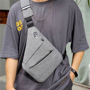 Sac à bandoulière décontracté d'extérieur multifonction antivol pour homme - Product Image 4