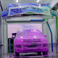 Machine de lavage de voiture automatique haute pression sans contact avec alimentation en eau purifiée par osmose inverse