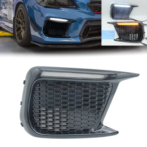 <span class=keywords><strong>Led</strong></span> ban ngày Chạy ánh sáng <span class=keywords><strong>LED</strong></span> Sương Mù Ánh sáng lưới tản nhiệt ánh sáng cho SUBARU WRX 2018-2021 DRL ánh sáng ban ngày với tín hiệu lần lượt - Product Image 2