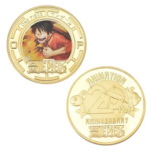 Moneta Numismatica Rotonda da 4 cm in Smalto Oro e Argento con Personaggi <span class=keywords><strong>One</strong></span> <span class=keywords><strong>Piece</strong></span> (Luffy, Zoro) - Confezione Singola in Busta OPP con Guscio in Plastica - OEM/ODM Disponibile - Product Image 6