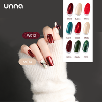 UNNA Ensemble de vernis gel de Noël 13 couleurs, vente en gros d'usine, ensemble de vernis à ongles gel UV, MSDS, sans HEMA ni TPO, trouver un distributeur Golble