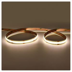 Tira de COB de Alta Densidad PERFECT de 608 LED/M, Blanco Ajustable, DC12V/24V, 6+6W/M, Iluminación Uniforme sin Puntos, 2700K-6500K, Alto CRI≥90 - Product Image 3