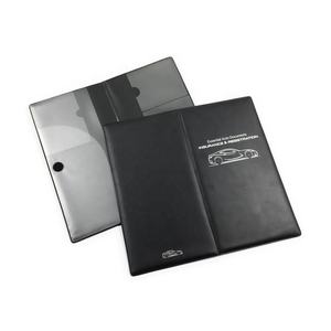 Porte-cartes d'immatriculation de voiture personnalisé Document d'immatriculation de véhicule Boîte à gants Compartiment Organisateur Essentiel Étui portefeuille de voiture - Product Image 1