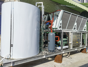 โรงงานน้ำแข็งเกล็ด25ตันสำหรับปลาและอาหารทะเลบนเกาะ - Product Image 4