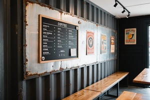 Negozio di contenitori moderni con bar e ristorante chiosco Design per progetti commerciali di lusso - Product Image 6