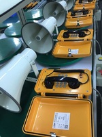 Système de sonorisation SIP pour diffusion publique, téléphone filaire résistant aux intempéries avec sonorisation puissante, balise lumineuse pour tunnel
