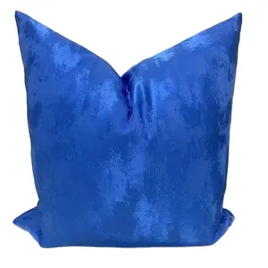 Wholesale the Neoclassical royal blue pillow Decorative Square Throw Pillow Cover45*45cm 50*50cm 60*60cm