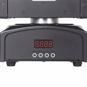 ไฟสปอตไลท์แบบเคลื่อนย้ายได้ DMX LED 60W สำหรับคลับบาร์ พร้อมปริซึม 3 หน้า สำหรับไนท์คลับและคาราโอเกะ - Product Image 4