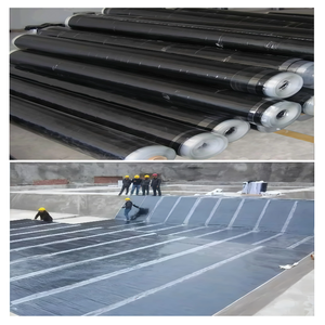 Membrane d'étanchéité professionnelle double face en <span class=keywords><strong>film</strong></span> PE auto-adhésif pour fondations de sous-sols extérieurs, tunnels et murs - Product Image 5