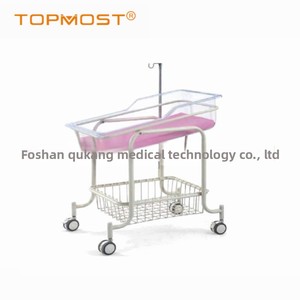 Cuna de <span class=keywords><strong>Hospital</strong></span>, Cama de <span class=keywords><strong>Hospital</strong></span> para Niños, Cama de Enfermería, Carrito Médico, Cuna para Bebé con Ruedas, Acero al Carbono, 1 Año de Garantía - Product Image 5