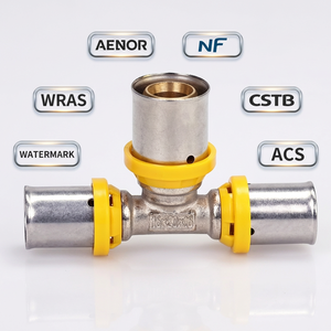 MIINGSHI presse raccords en laiton presse vanne à boisseau sphérique U TH profil pour <span class=keywords><strong>multicouche</strong></span> Pex Al Pex tuyau - Product Image 3