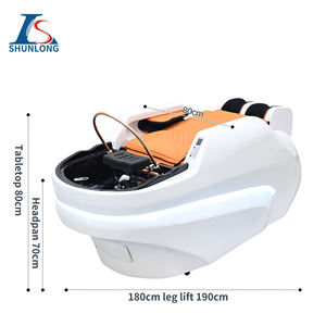 Fabbrica di personalizzazione 4D corpo pieno massaggiatore Shampoo letto di bellezza salone di bellezza lavaggio capelli Spa testa di terapia letto per il barbiere - Product Image 6