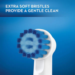 Brosse à dents électrique rechargeable OLB pour adultes, têtes de brosse de rechange souples, lot de 5, soin des gencives sensibles, étanche, usage domestique - Product Image 4