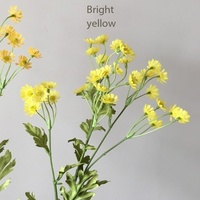 Bunga Daisy Plastik Realistis Mirip Foto untuk Dekorasi Pernikahan Grosir Dekorasi Rumah