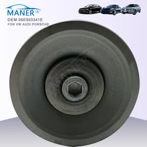 MANER 새로운 자동차 엔진 시스템 VW AUDI 용 드라이브 벨트 텐셔너 풀리 06E903341E
