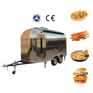Remolque de Comida Móvil OEM con Cocina Completa, Carrito de Helados, Churros, Pizza, Tacos, Kiosco de Café, Carrito de Hot Dogs - Product Image 3