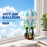 Set de Construcción de Globo Aerostático EPT, Bloques de Construcción DIY, Mini Modelo de Ladrillos, Juguete de Construcción, Decoración de Escritorio, Regalo Creativo para Niños de 6+ Años
