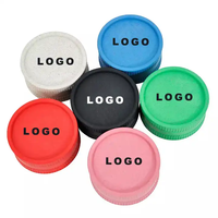 Broyeur de tabac à sec écologique de 55mm à 2 couches en fibre végétale Juji de haute qualité avec logo personnalisé entièrement biodégradable et multicolore