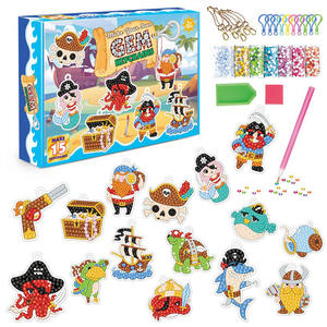 Kits de peinture pour enfants créatifs faits à la main pour l'artisanat et la peinture par numéros Big Gem Sticker Easy Gnome Diamond Painting Kits - Product Image 6