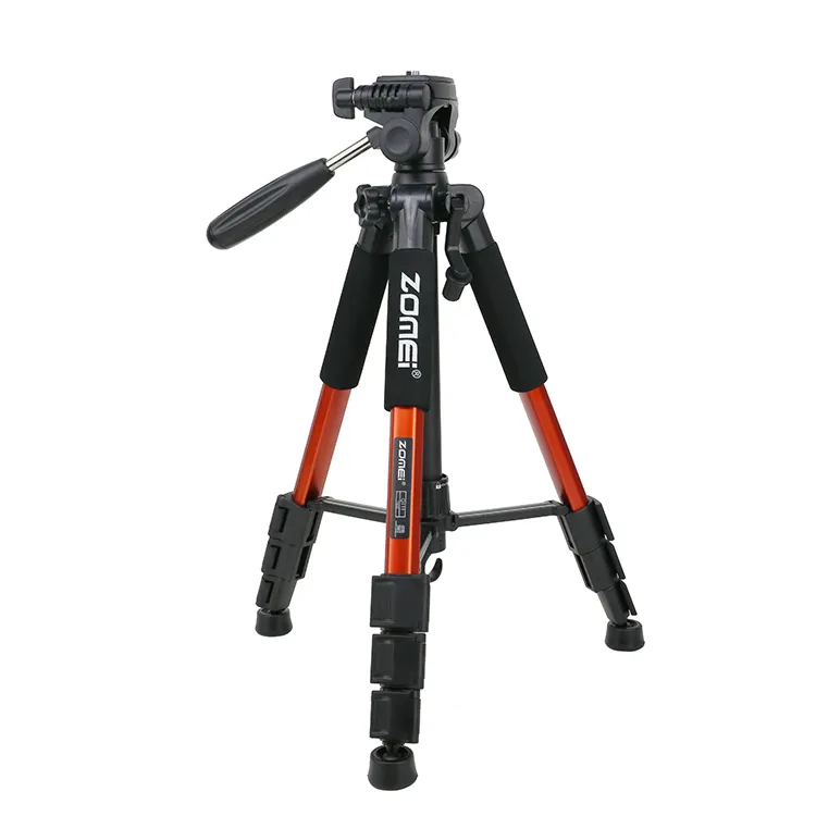 Pan Tilt Tripod başkanı ile hafif q111alüminyum alaşım cep hafif Tripod