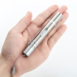 Jouet laser rechargeable par USB, pointeur lumineux LED, lampe torche UV, stylo, 5 motifs, jouets interactifs - Product Image 3