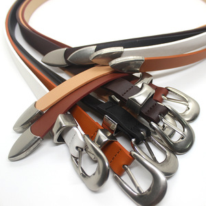 <span class=keywords><strong>Ceinture</strong></span> en <span class=keywords><strong>cuir</strong></span> pour <span class=keywords><strong>femme</strong></span>, fine, <span class=keywords><strong>boucle</strong></span> <span class=keywords><strong>argent</strong></span>ée, couleur unie, en <span class=keywords><strong>cuir</strong></span> PU - Product Image 2