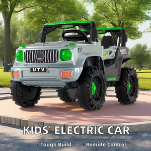 Coche de juguete eléctrico de fábrica de China con música de columpio, coche de Control remoto para niños, precio barato alimentado por batería de plástico Unisex - Product Image 3