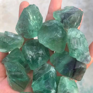 Fluorita Verde Natural al por Mayor, Piedra en Bruto, Espécimen Mineral, Racimo - Product Image 6