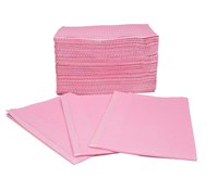 Bavette dentaire jetable / Coussinet pour ongles de haute qualité certifié CE 33x45cm pour usage hospitalier et dentaire