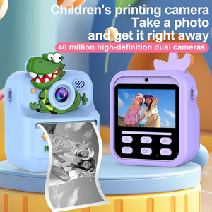 Instant <strong>Print</strong> <strong>Camera</strong> Portable 2.4-inch HD 720p for Kids 2.4 Pixels CMOS Digital Cartoon Toy for Children Great Gift for Taking - Product Image 6