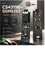 Amplificateur de casque DAC Type-C vers 3,5 mm CS43198+SGM8262, dongle audio USB HiFi sans perte