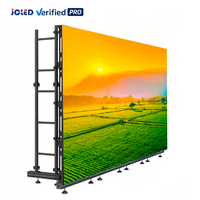 Écran LED de location pour scène DJ, écran LED d'intérieur 10ft x 12ft P3.91 50x50, P1.9 P2.6 P2.9, pour église, fourniture OEM
