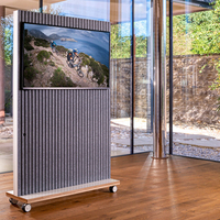 Panneaux de séparation acoustique flexibles DIY pour salon, hôtel, entrepôt, panneaux de séparation acoustique ignifuges en feutre, panneau acoustique en PET