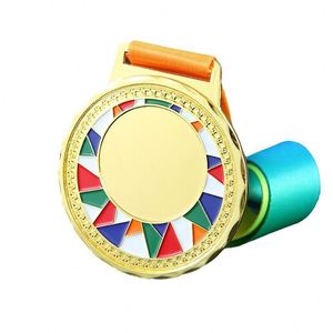 Cheap Custom Blank Hollowing Out Medals With Ribbon for <b>Table</b> <b>Tennis</b> and Ceremony - Product Image 4