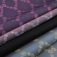 Doublure jacquard 100% polyester deux tons, 2 pièces, pour vêtement