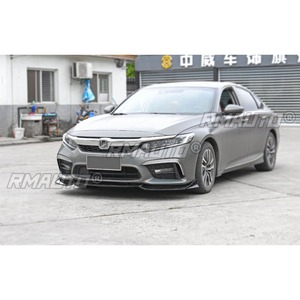 <b>Car</b> Front Bumper Lip <b>Diffuser</b> Spoiler Glossy Black Modification Part for Honda INSPIRE 2019-2021 Bumper Protector <b>Car</b> Accessorie - Product Image 6