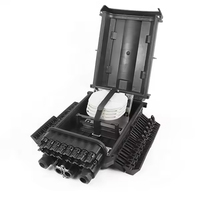 Caja de empalme horizontal de fibra óptica Mufa de 24 núcleos FTTH para venta al por mayor de fábrica