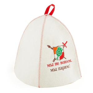 Nuevo y en Tendencia: Gorro de Sauna de Fieltro de Lana de Alta Calidad con Logotipo Personalizado Bordado, Servicio 24/7, Tallas S/M/<span class=keywords><strong>L</strong></span> - Product Image 3