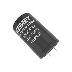 ตัวเก็บประจุแบบสแน็ปอิน105C 390 uF PEH536YDH3390M3จากผู้จัดจำหน่ายที่ได้รับอนุญาต - Product Image 1