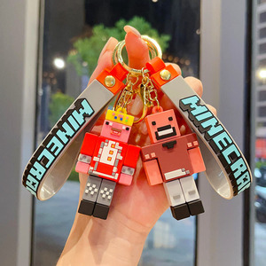 Llavero con Colgante <span class=keywords><strong>de</strong></span> Juego Sandbox 3D <span class=keywords><strong>de</strong></span> Dibujos Animados, Accesorio para Coche, Regalo, Venta al por Mayor - Product Image 2